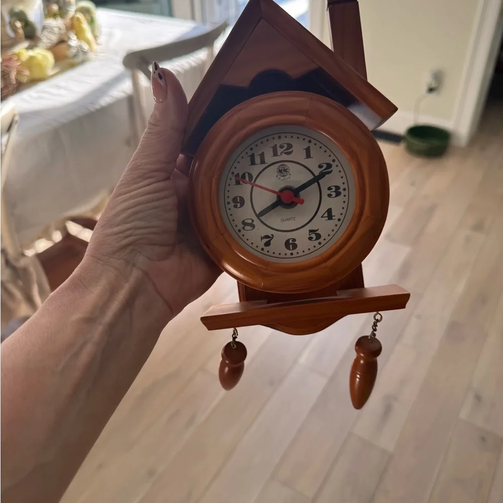 Rustic Brown Cuckoo Wall Clock
